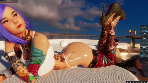 Naugthy Sara online show from 02.08.25