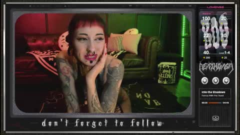 Snapshot of 666deathgasm chatting on 02.11.26 Juune online show from 02.11.26