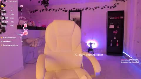 Snapshot of _lauraspencer_ chatting on 02.14.25 Laura online show from 02.14.25