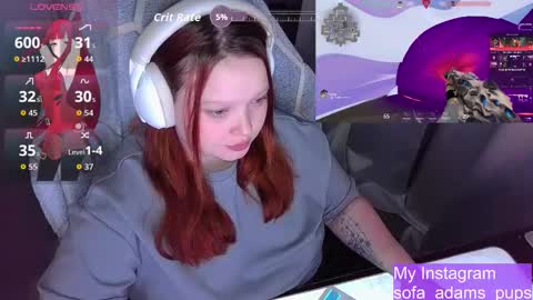 Snapshot of _sofia_adam_ chatting on 12.19.25 pups online show from 12.19.25