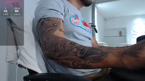 Snapshot of aaronhunter__ chatting on 03.08.25 ig aaron hunter123 online show from 03.08.25