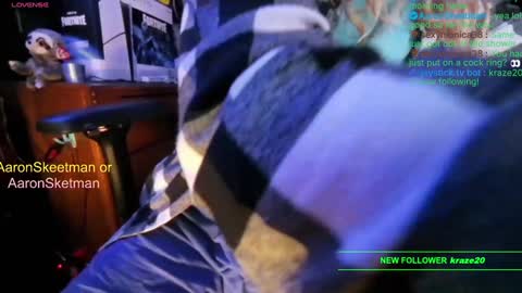 Snapshot of aaronskeetman chatting on 01.18.25 Aaron Skeetman online show from 01.18.25