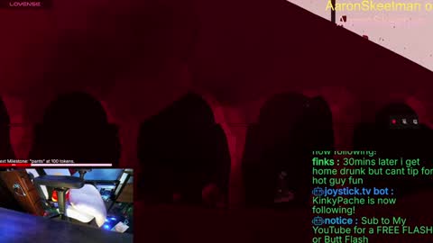 Snapshot of aaronskeetman chatting on 01.23.25 Aaron Skeetman online show from 01.23.25