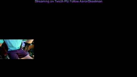 Snapshot of aaronskeetman chatting on 11.23.25 Aaron Skeetman online show from 11.23.25