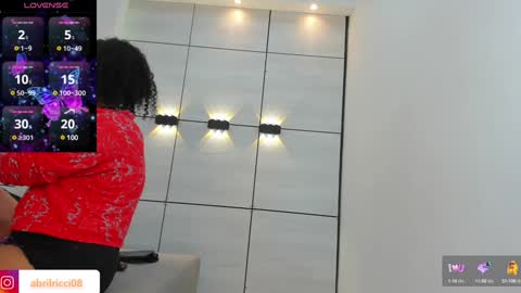 Snapshot of abril_ricci chatting on 01.29.25 Abril online show from 01.29.25