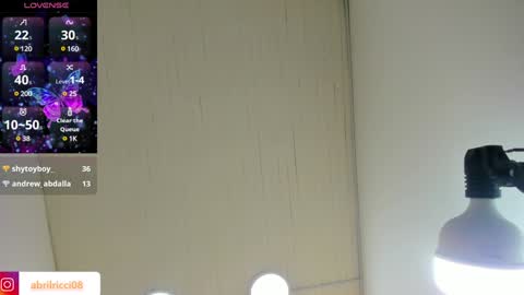 Snapshot of abril_ricci chatting on 01.29.25 Abril online show from 01.29.25