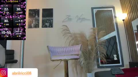 Snapshot of abril_ricci chatting on 02.24.25 Abril online show from 02.24.25