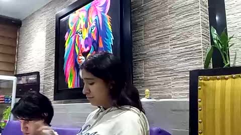 Snapshot of adam_and_abby_ chatting on 02.12.25 adam and abby online show from 02.12.25