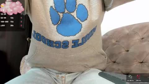 Snapshot of adam_clay21 chatting on 10.10.25 ADAM online show from 10.10.25