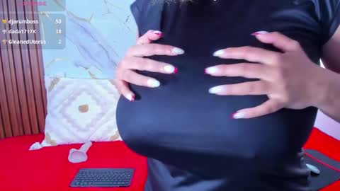 Snapshot of adelyginn_ chatting on 02.18.26 Adely online show from 02.18.26