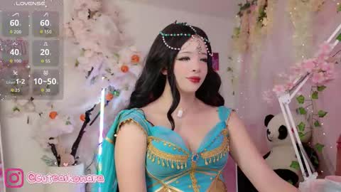 Snapshot of aikonara chatting on 11.04.25 aikonara online show from 11.04.25