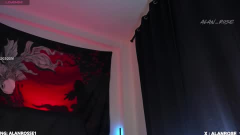 Snapshot of alan_rosee chatting on 03.03.26 Alan online show from 03.03.26
