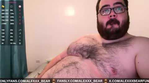alexxxbear online show from 02.20.26