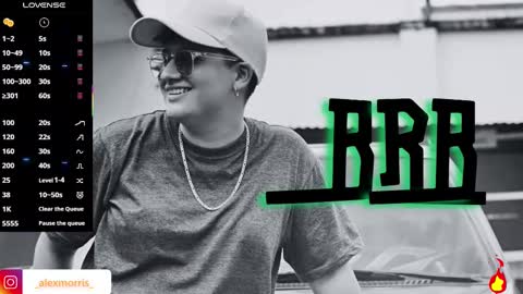 Snapshot of alexxxmorris chatting on 11.15.25 ALEXXX MORRIS online show from 11.15.25