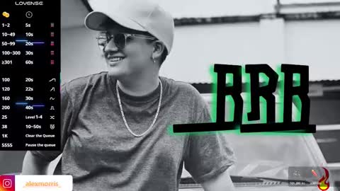 Snapshot of alexxxmorris chatting on 12.23.25 ALEXXX MORRIS online show from 12.23.25