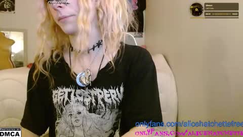 Alice Hatchette online show from 10.20.25