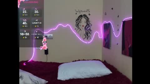 Snapshot of alicehariss chatting on 10.28.25 Alie online show from 10.28.25