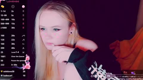 Snapshot of alicenya chatting on 12.03.24 Alice online show from 12.03.24