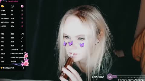 Snapshot of alicenya chatting on 12.27.24 Alice online show from 12.27.24