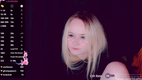 Snapshot of alicenya chatting on 01.06.25 Alice online show from 01.06.25