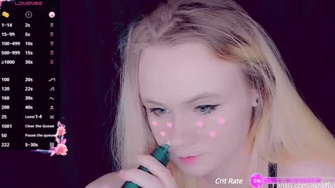 Snapshot of alicenya chatting on 03.12.25 Alice online show from 03.12.25