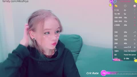 Snapshot of alicenya chatting on 11.23.25 Alice online show from 11.23.25