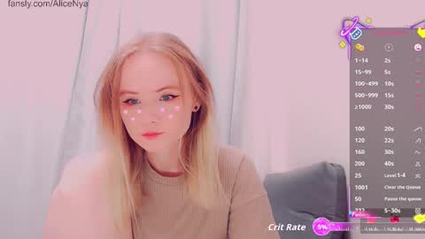 Snapshot of alicenya chatting on 12.14.25 Alice online show from 12.14.25