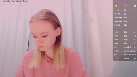 Snapshot of alicenya chatting on 01.13.26 Alice online show from 01.13.26