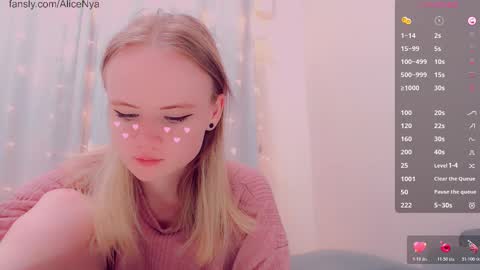 Snapshot of alicenya chatting on 02.02.26 Alice online show from 02.02.26
