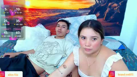 Snapshot of alicia_and_brandon chatting on 01.22.25 CATALINA Y ANDRES online show from 01.22.25