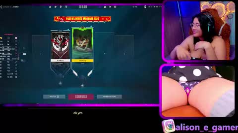 Snapshot of alison_gamer chatting on 02.21.26 Alison online show from 02.21.26