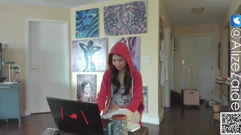 Alize Zaide online show from 02.28.25