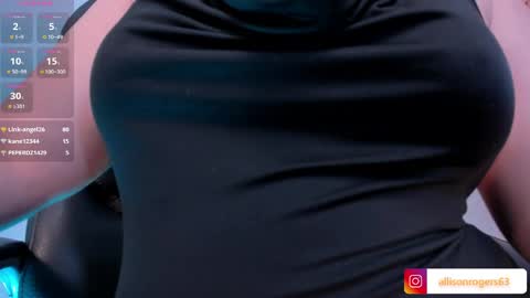 Snapshot of allisonrogersx chatting on 03.21.26 Allison Rogers online show from 03.21.26