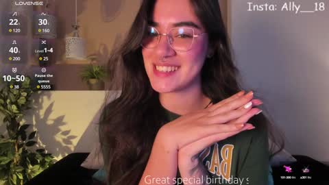 Snapshot of ally_addams chatting on 01.31.25 Ally online show from 01.31.25