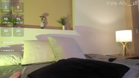 Snapshot of ally_addams chatting on 02.10.25 Ally online show from 02.10.25