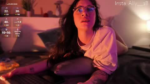 Snapshot of ally_addams chatting on 02.27.25 Ally online show from 02.27.25
