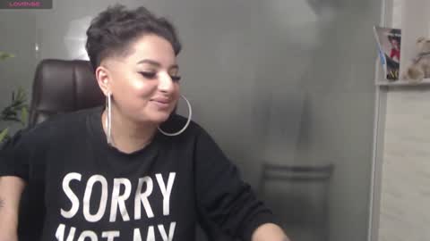 Snapshot of allyiah chatting on 01.19.25 online show from 01.19.25