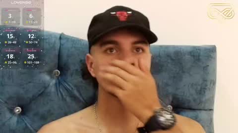 Snapshot of amadeo_wild chatting on 01.14.25 Amadeo Wild online show from 01.14.25