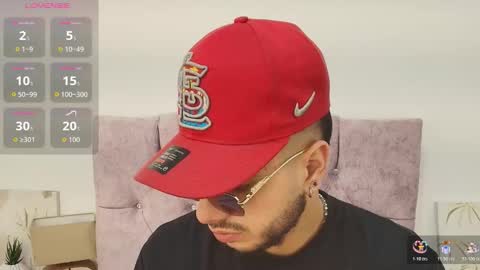 Snapshot of amadeo_wild chatting on 10.31.25 Amadeo Wild online show from 10.31.25