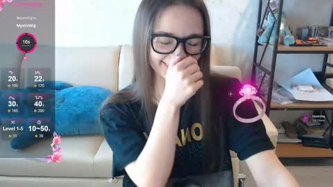 Snapshot of amaneli chatting on 12.29.24 Mila online show from 12.29.24