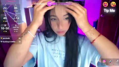 Snapshot of amber_morgan1 chatting on 05.26.26 Amber online show from 05.26.26