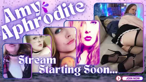  Amy Aphrodite  online show from 01.04.25