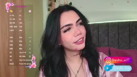 Snapshot of andra_rosse chatting on 03.22.26 Andra de la Rosse online show from 03.22.26