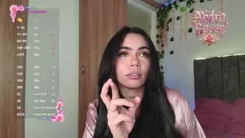 Snapshot of andra_rosse chatting on 03.27.26 Andra de la Rosse online show from 03.27.26