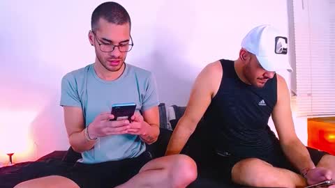Snapshot of angelandfranco chatting on 02.20.25 AngelFranco online show from 02.20.25
