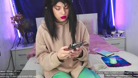 Snapshot of angelika_rouge chatting on 03.01.25 Angelika Rouge online show from 03.01.25
