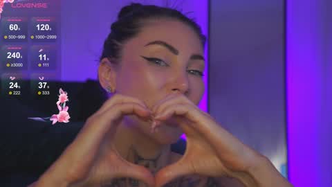 Snapshot of angelinarise chatting on 01.09.25 Angelina online show from 01.09.25