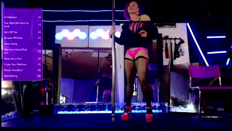 Snapshot of angelsparkle80 chatting on 02.08.26 Madison Marie online show from 02.08.26