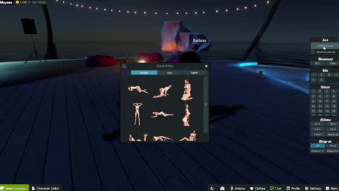 Snapshot of anime3d chatting on 10.09.25 anime3d online show from 10.09.25