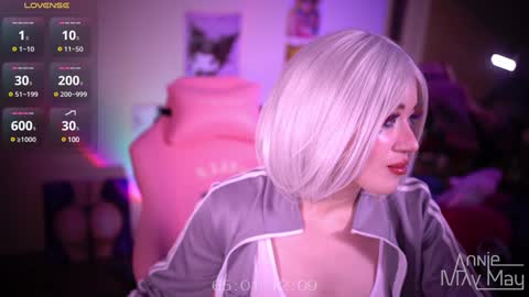 Snapshot of annie_may_may chatting on 01.06.25 Annie May   online show from 01.06.25